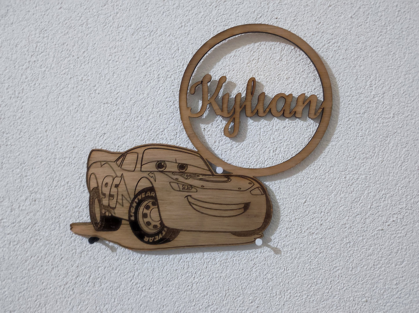 Plaque de porte ou dessus de lit enfant