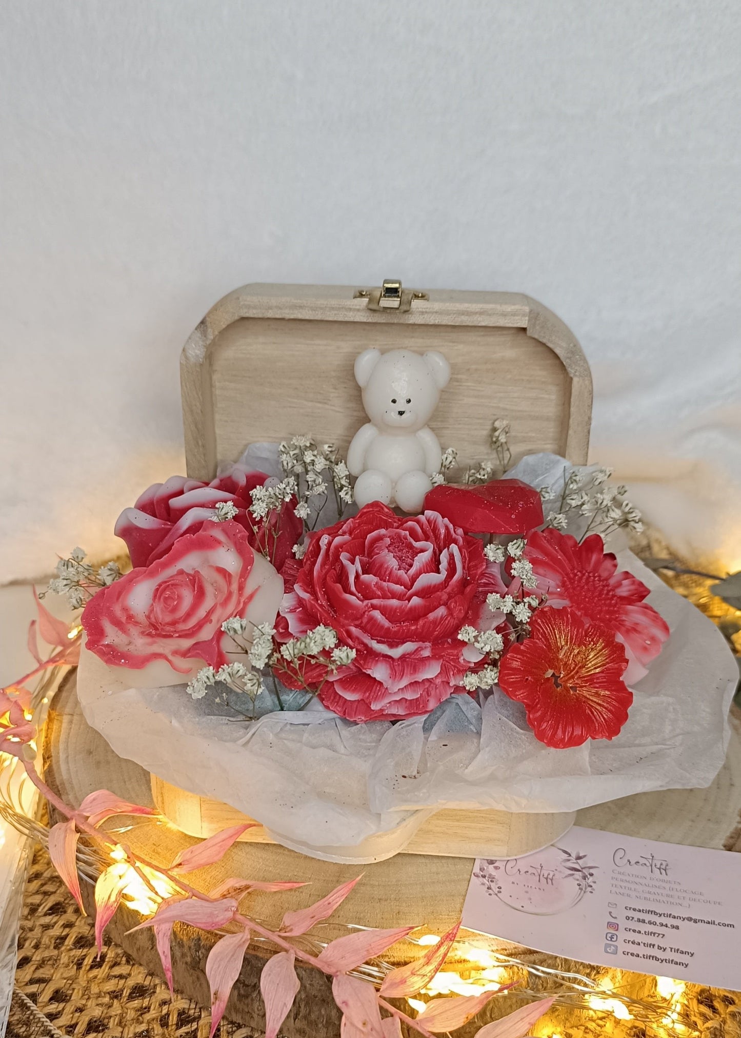 Bouquet parfumé "bohème"