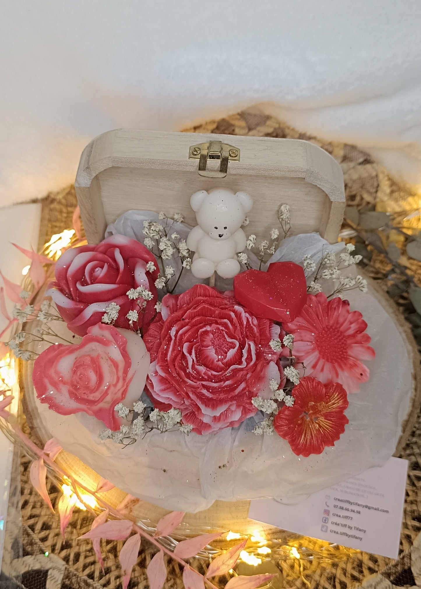 Bouquet parfumé "bohème"