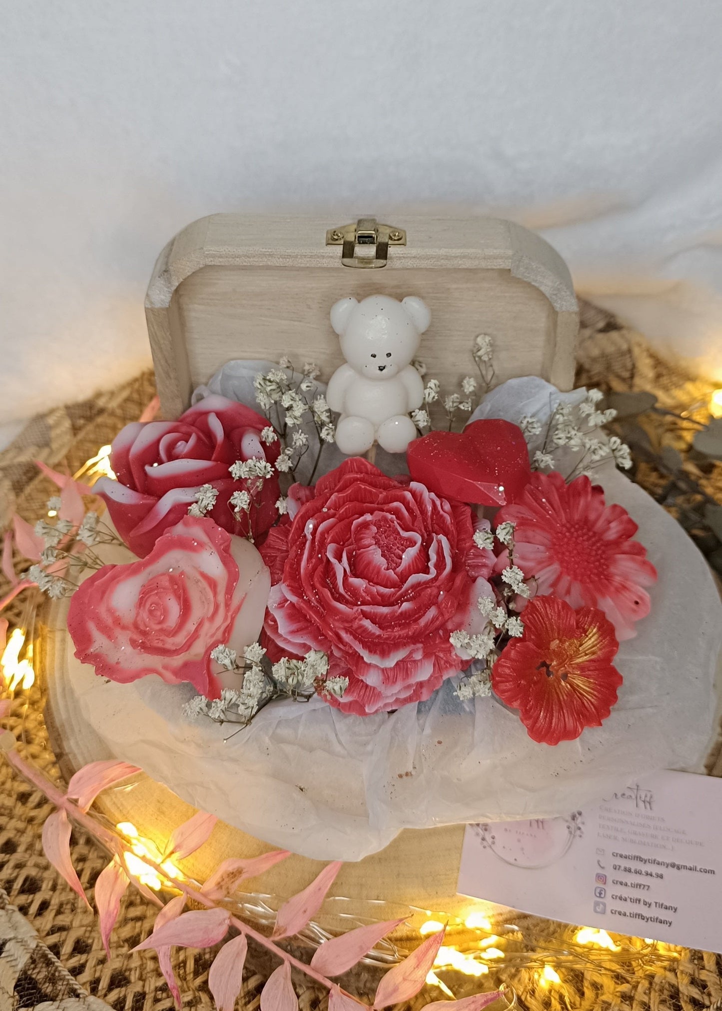 Bouquet parfumé "bohème"