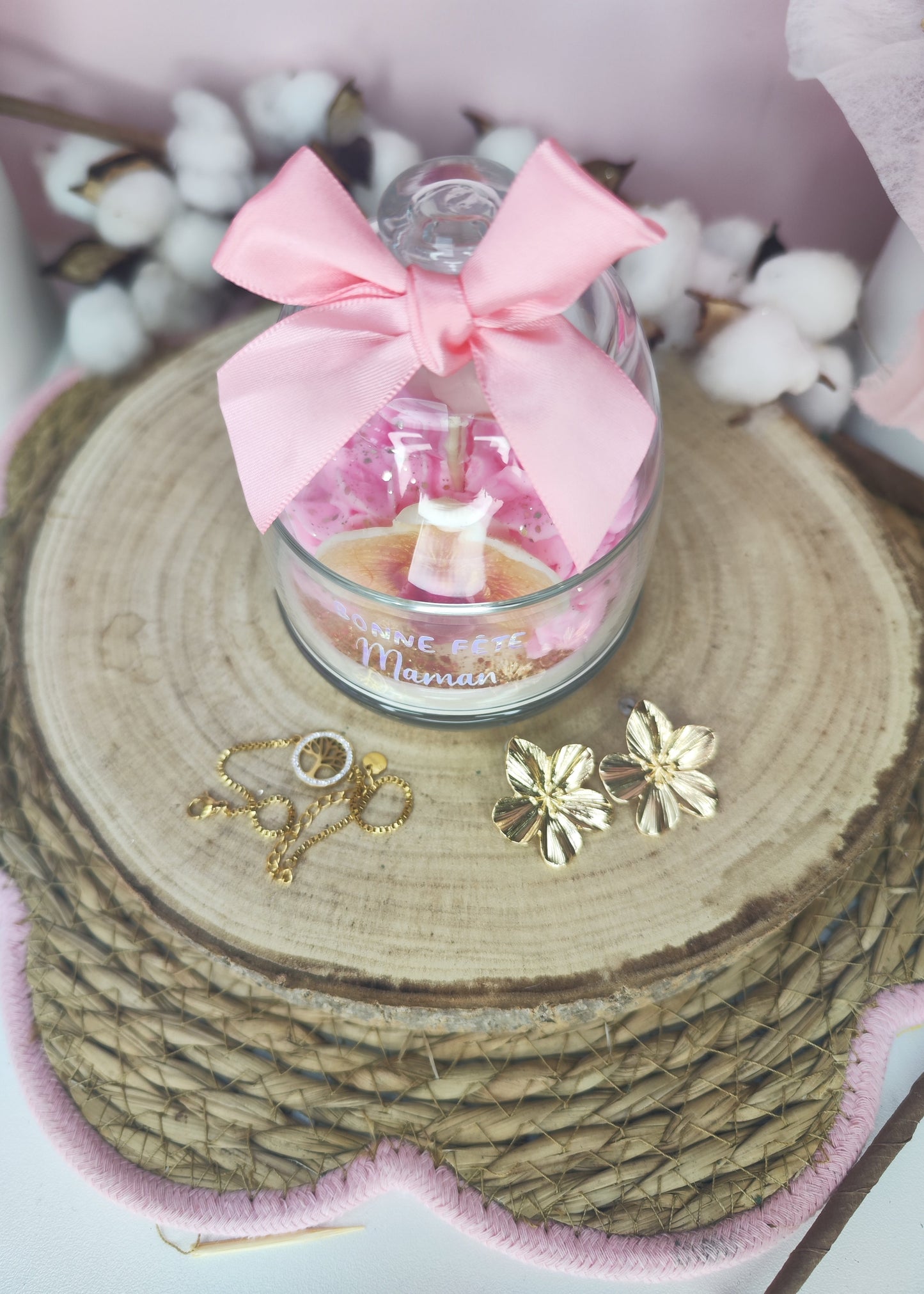 Bougie bijou Orchidée - parfum vanille orchidée