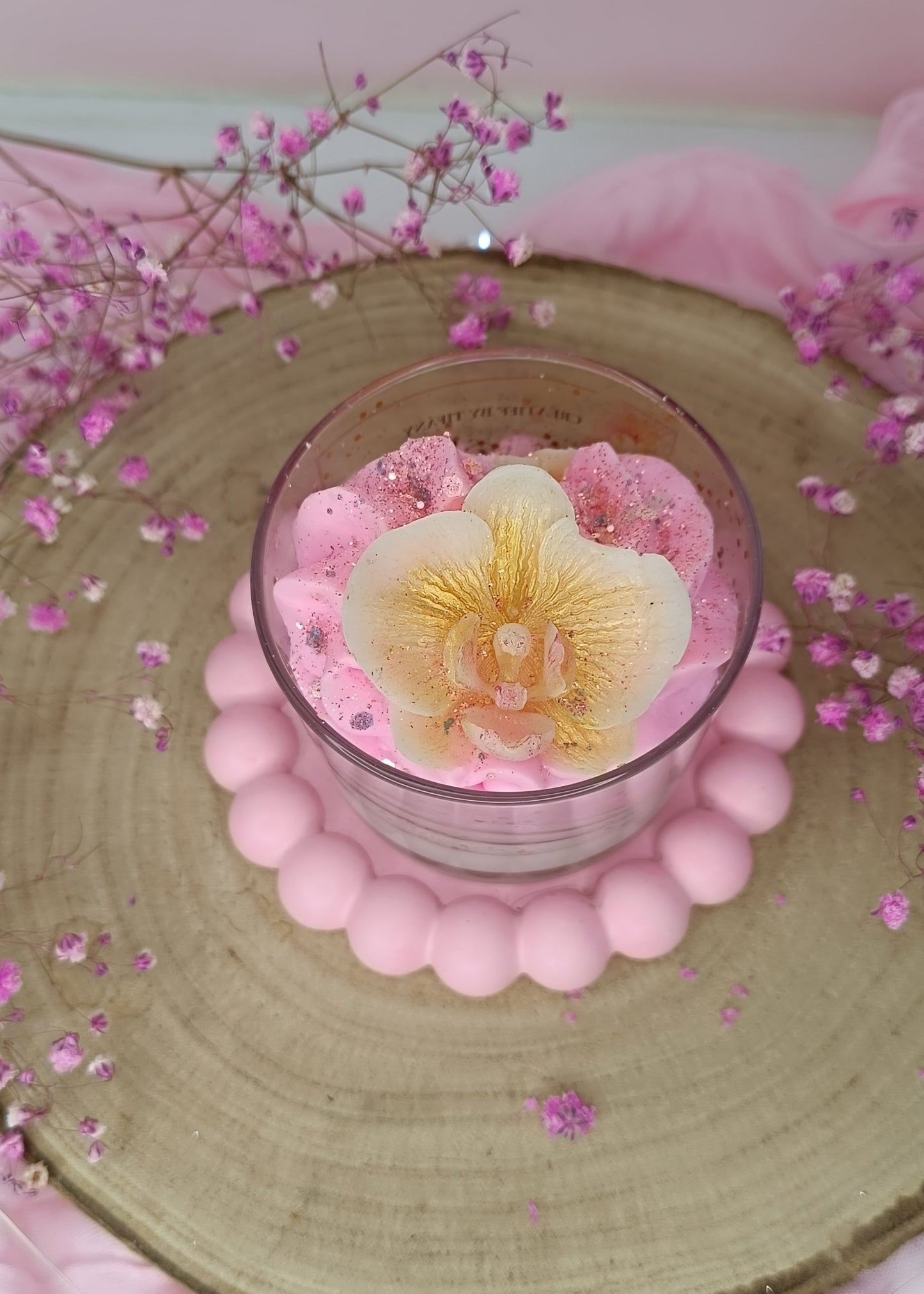 Bougie parfumée - parfum Vanille orchidée