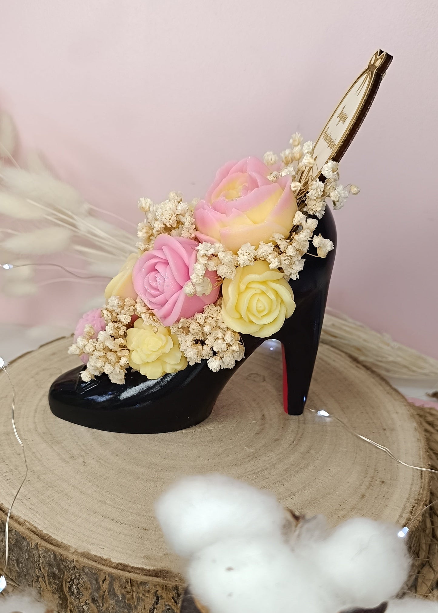 Bouquet parfumé "escarpin"