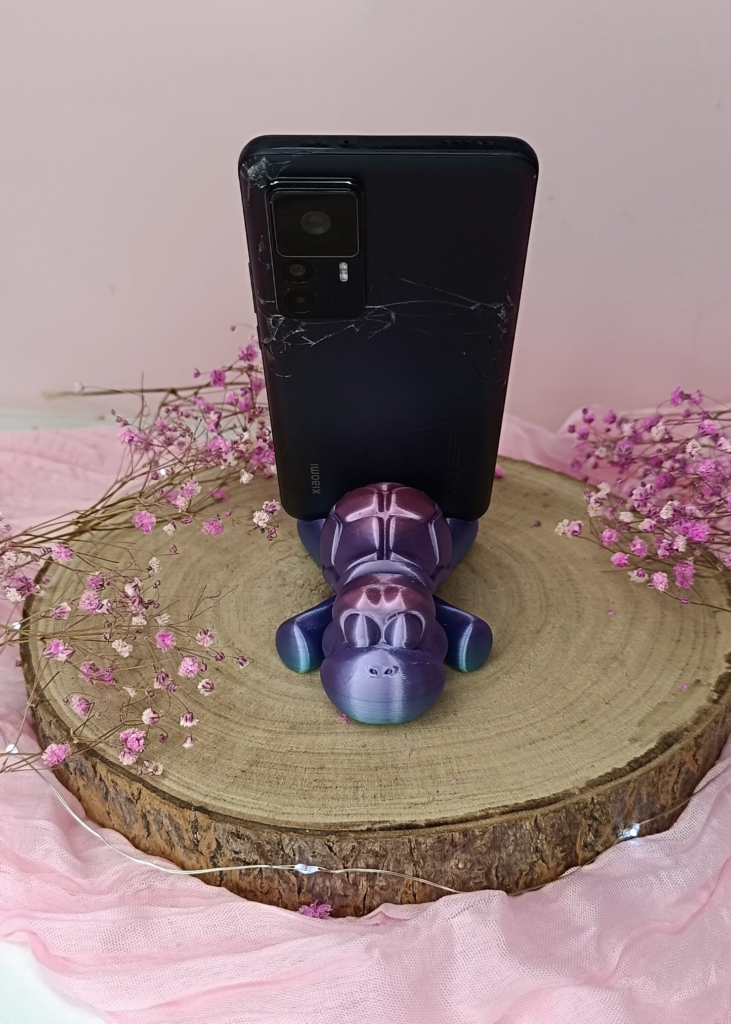Support téléphone flexi animaux