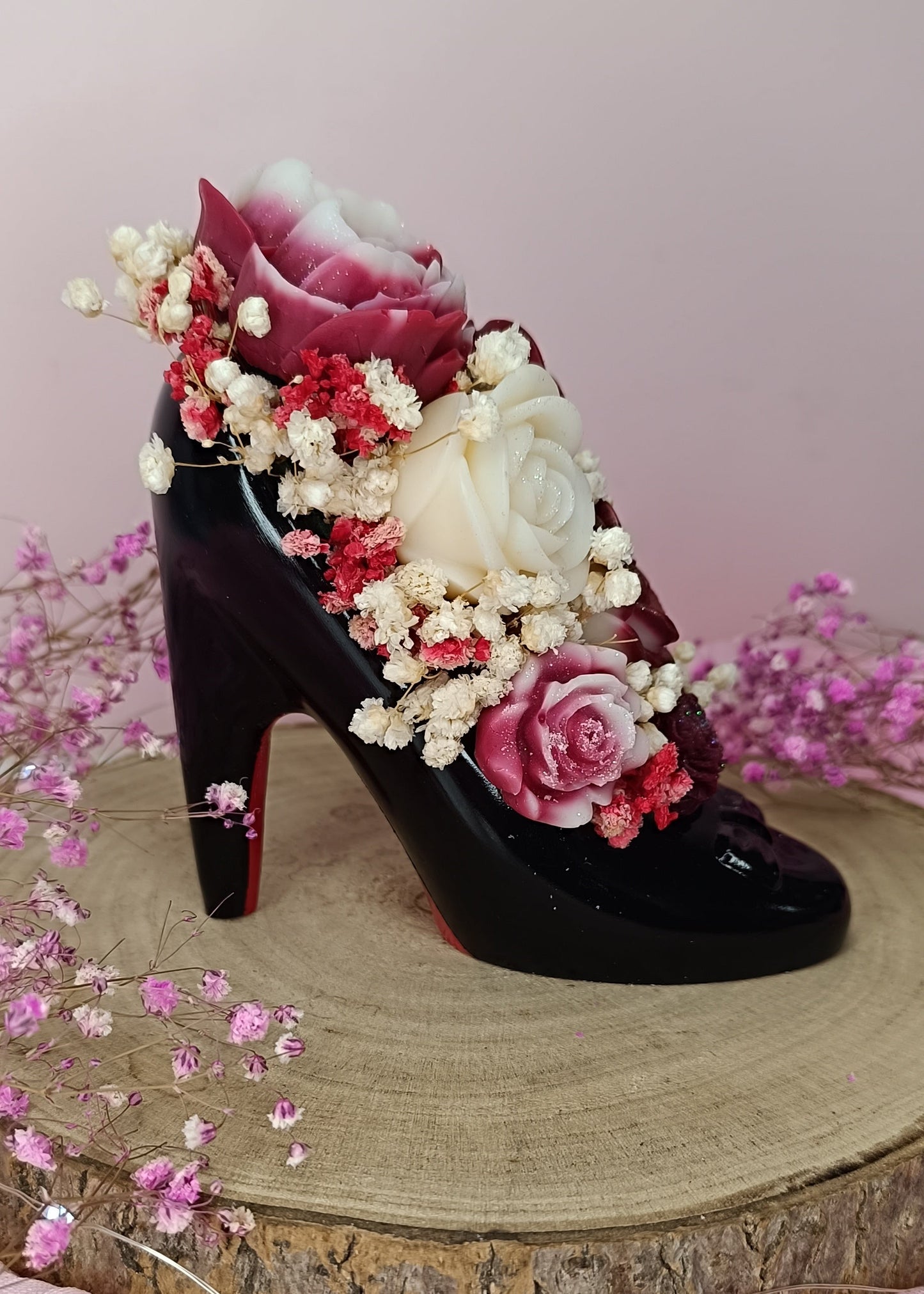 Bouquet parfumé "escarpin"