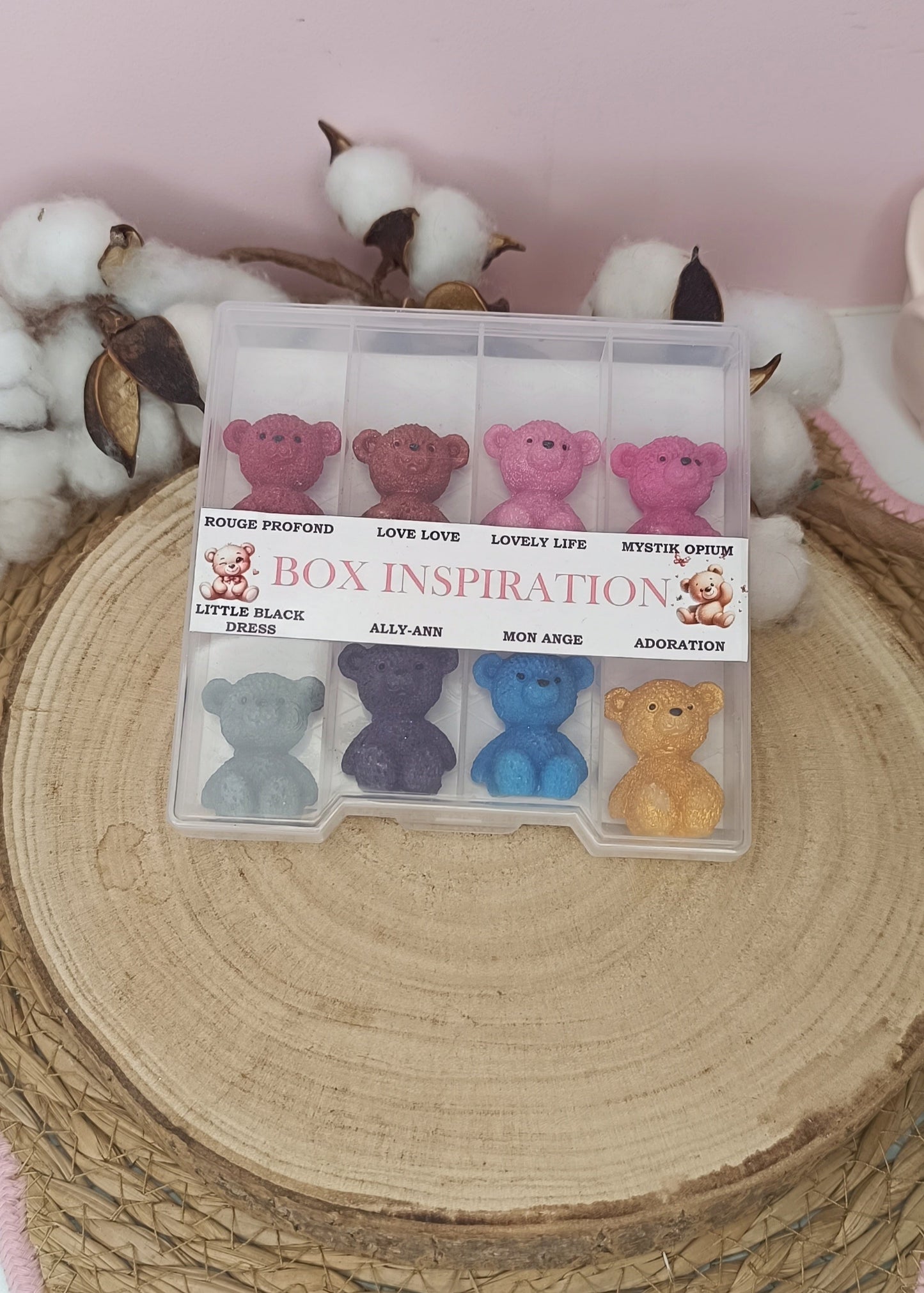 Box de fondants parfumés "inspiration"