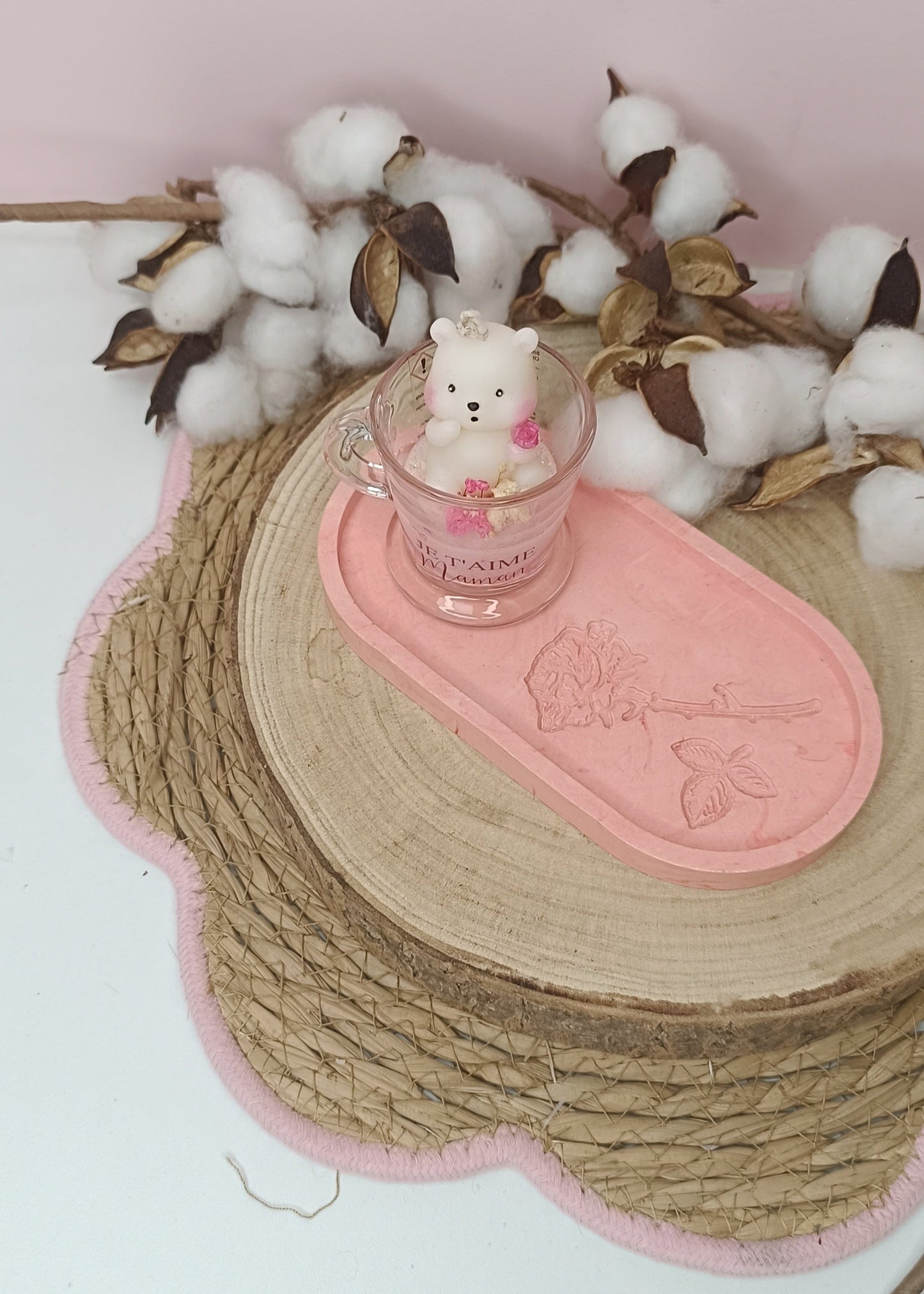 Plateau "Rosa"