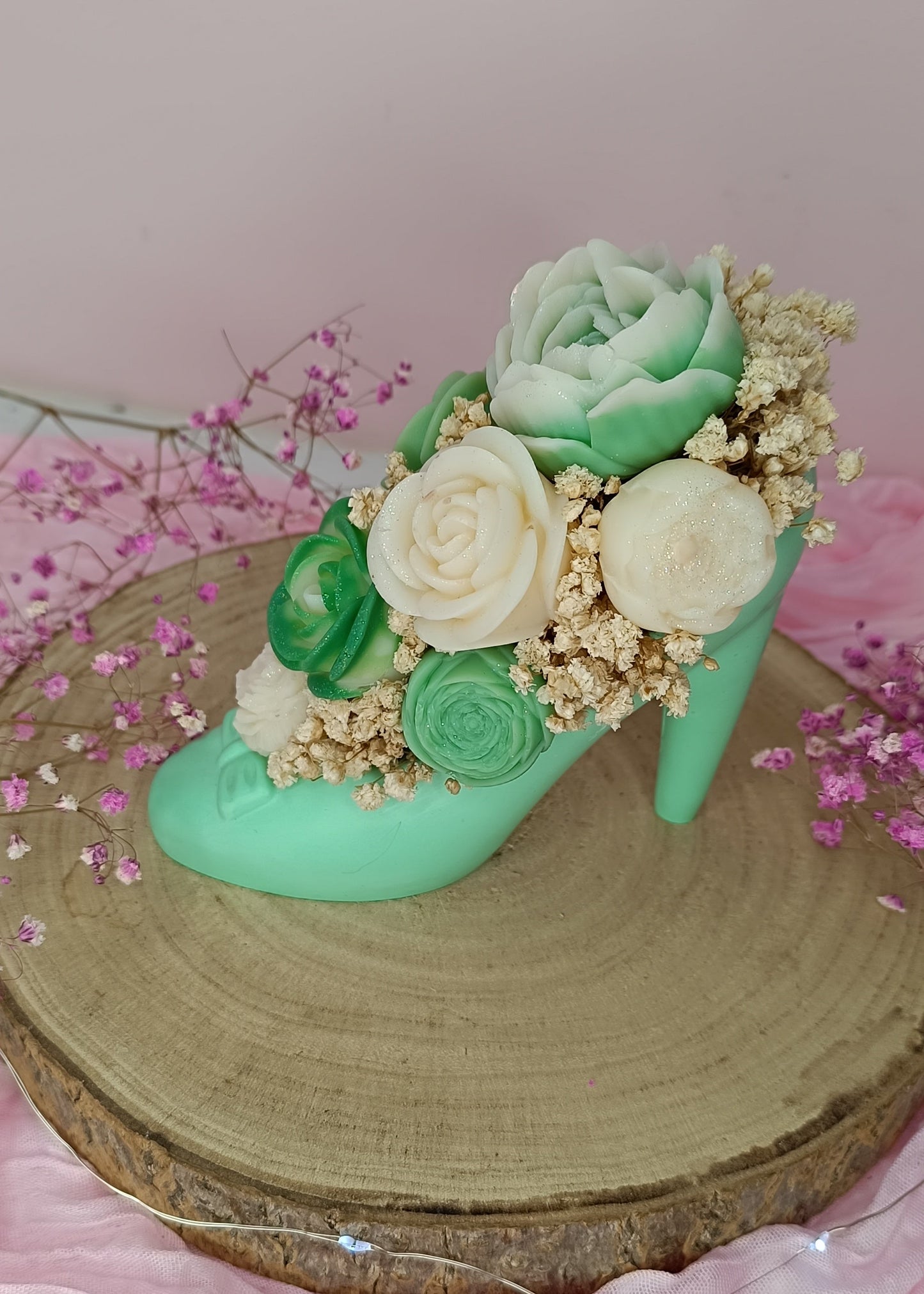 Bouquet parfumé "escarpin"