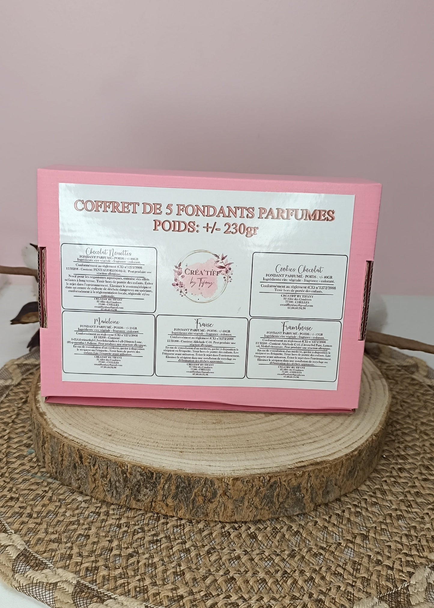 Coffret fondants gourmands