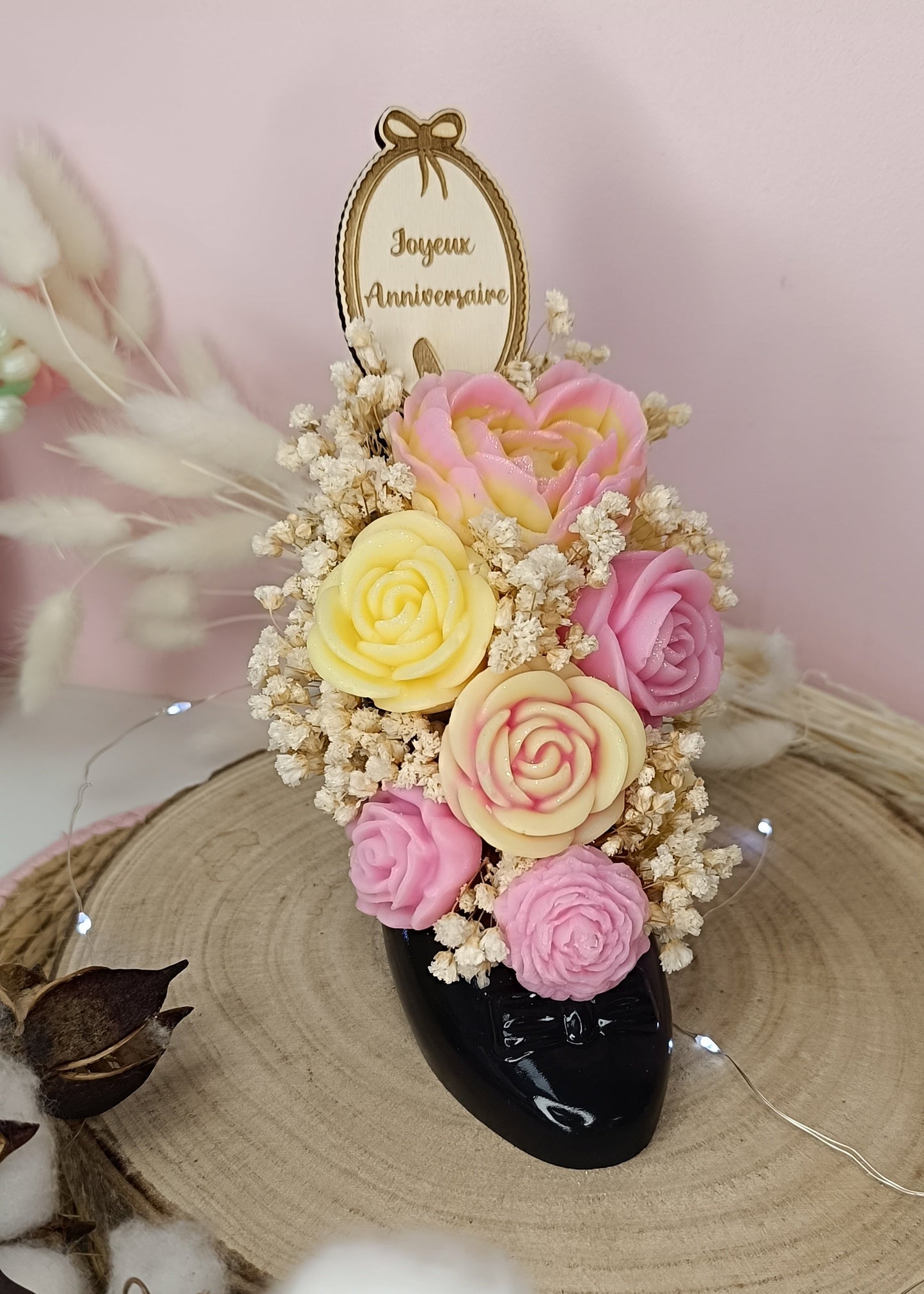 Bouquet parfumé "escarpin"