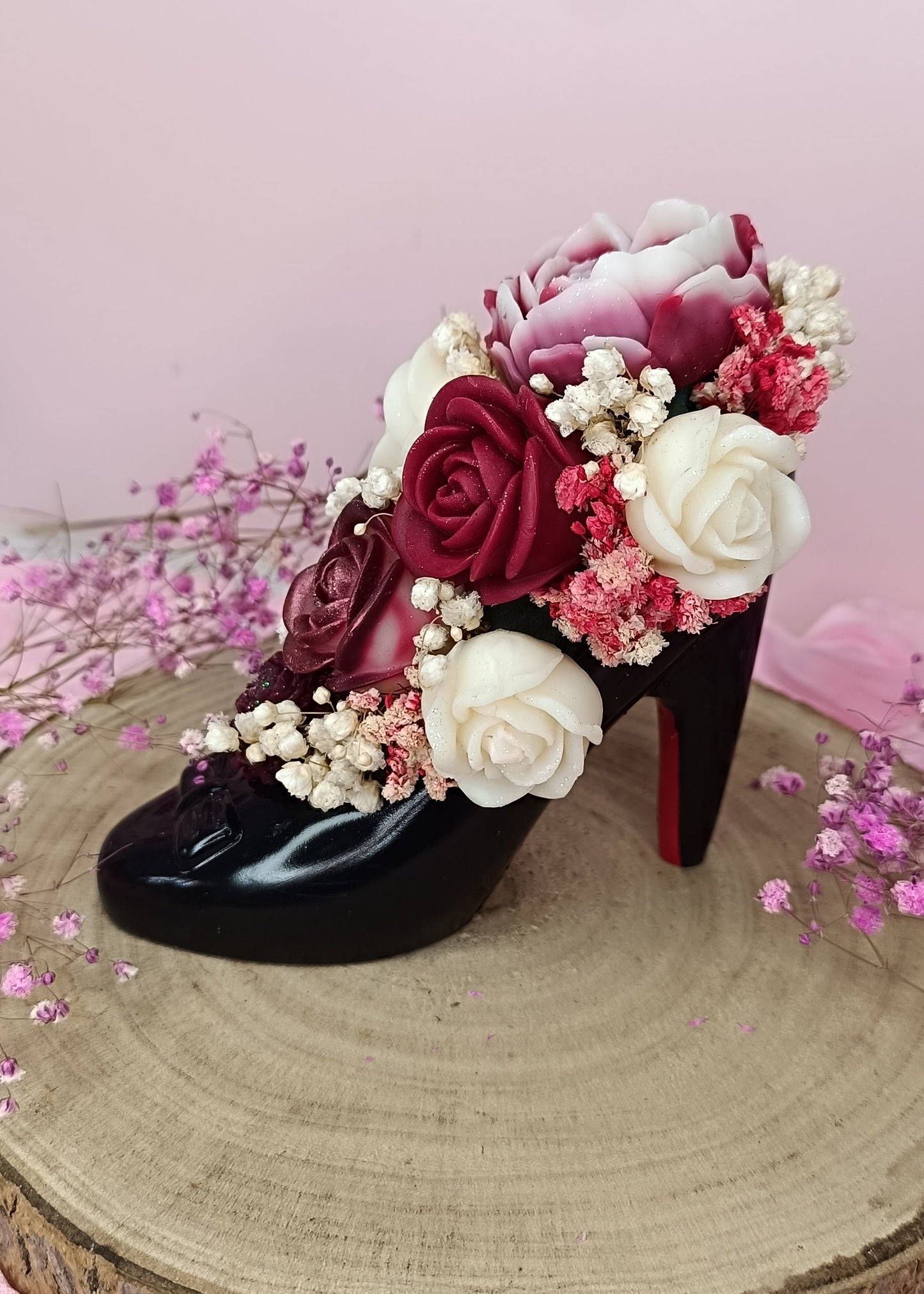 Bouquet parfumé "escarpin"