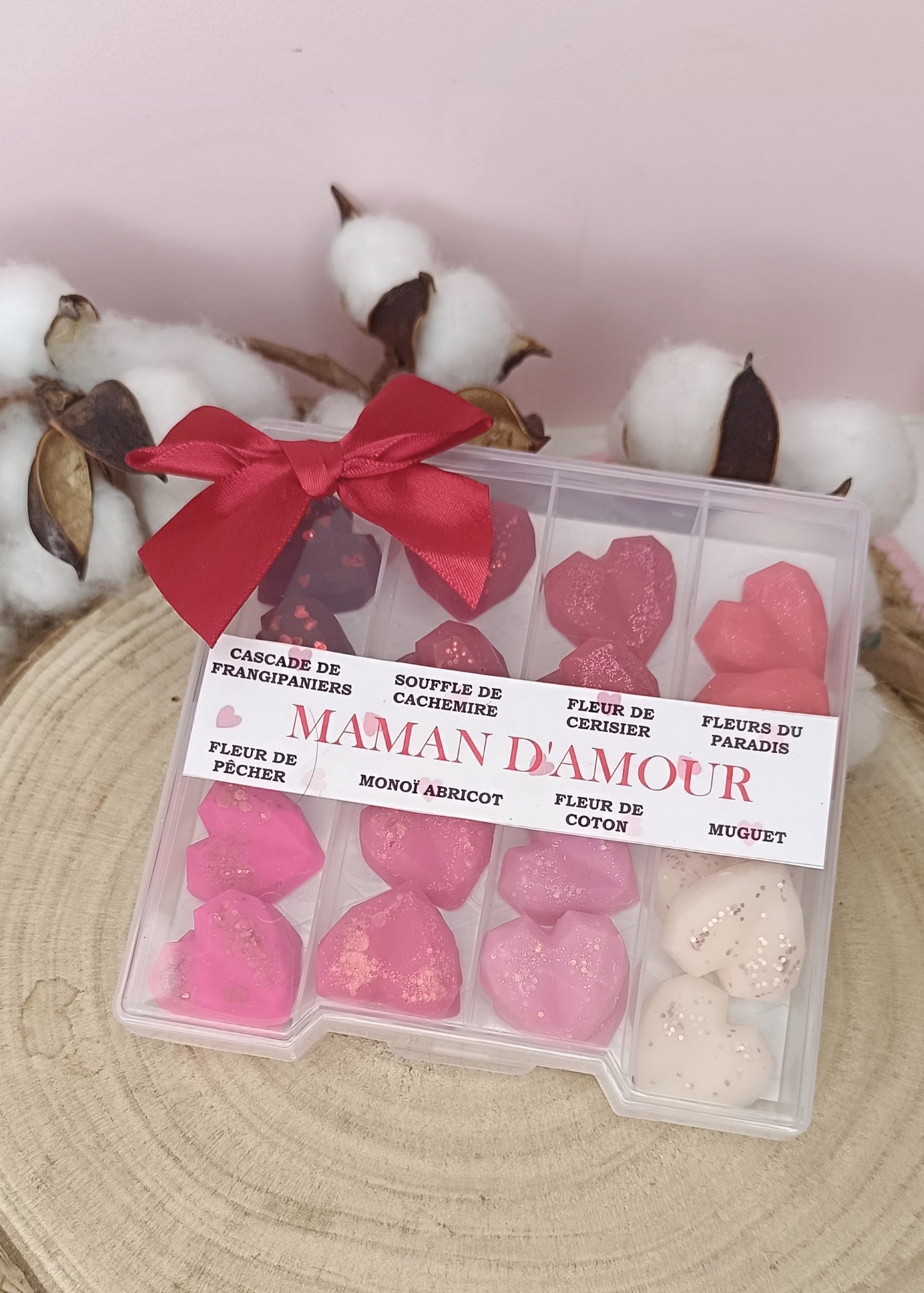 Box de fondants parfumés "Maman d'amour"