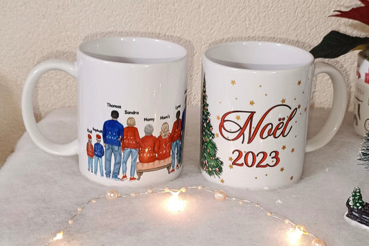 Mug Noël Famille