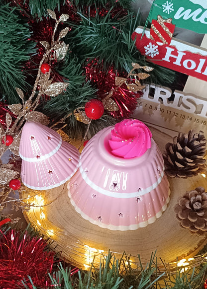 Brûleur sapin rose