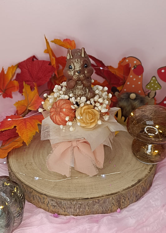 Bouquet parfumé "l'écureuil " - parfum mandarine