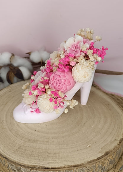 Bouquet parfumé "escarpin"