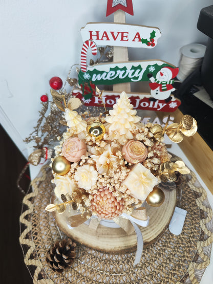 Bouquet parfumé "Hiver Scandinave" - parfum au choix