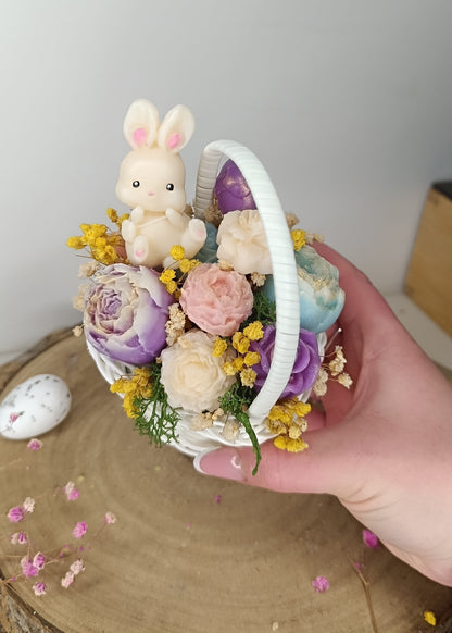 Mini bouquet parfumé "lapinou" - parfum au choix