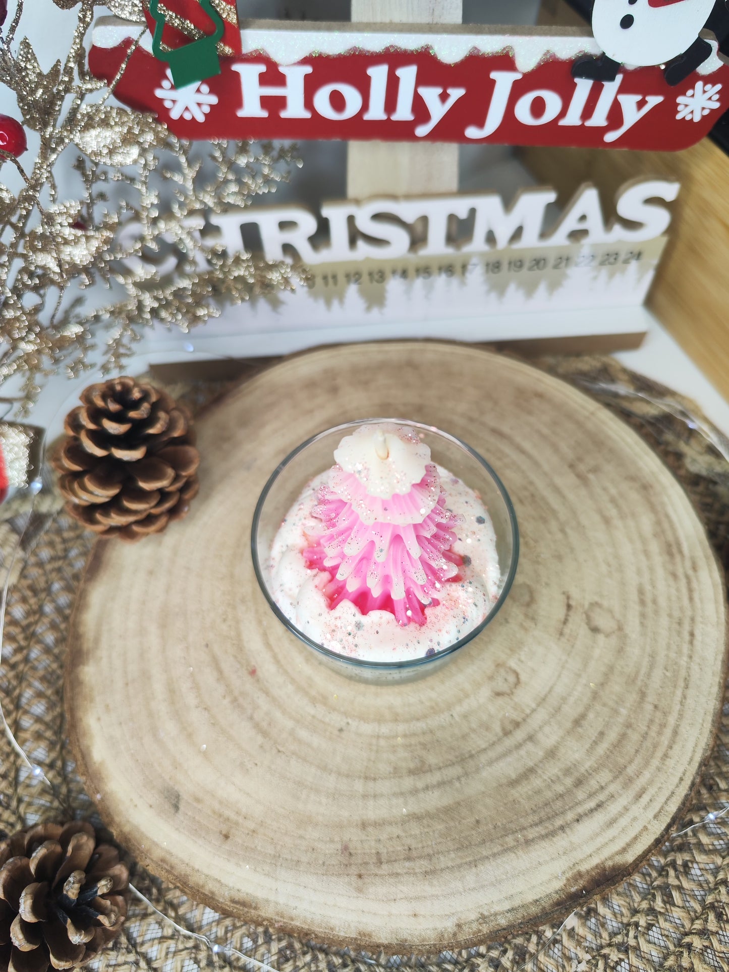 Bougie parfumée - cimes enneigées