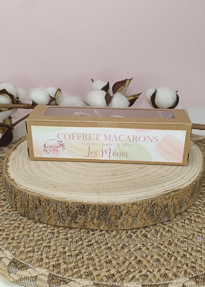 Coffret macarons "les monoï"