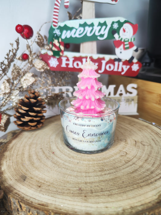 Bougie parfumée - cimes enneigées