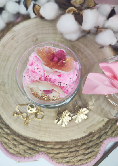 Bougie bijou Orchidée - parfum vanille orchidée