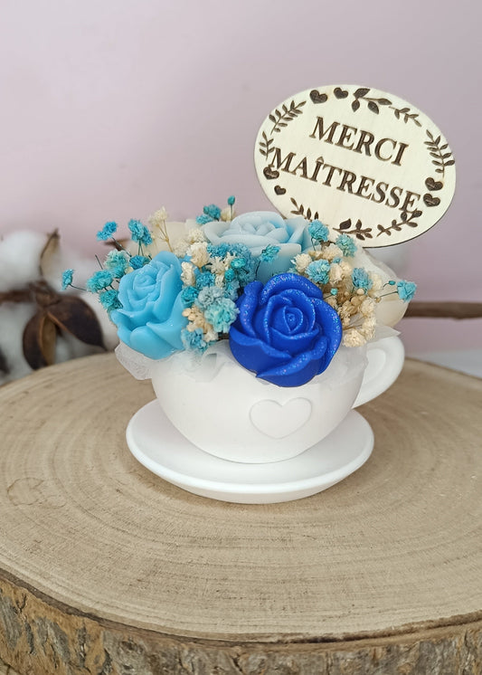 Bouquet parfumé "a cup of tee"