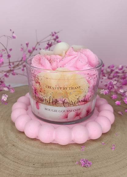 Bougie parfumée - parfum Vanille orchidée