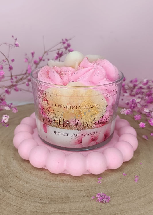 Bougie parfumée - parfum Vanille orchidée