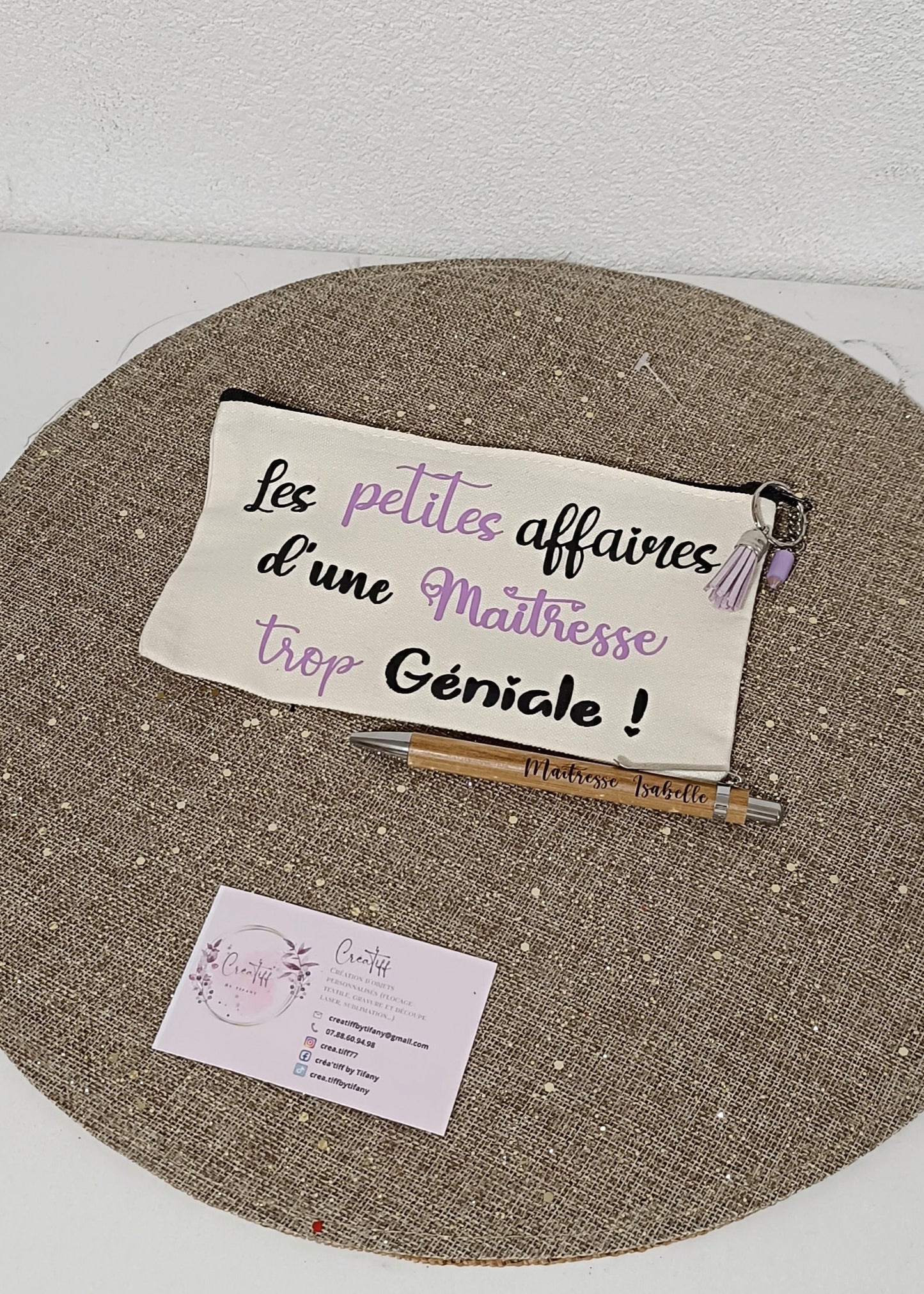 Trousse "Maîtresse" personnalisable