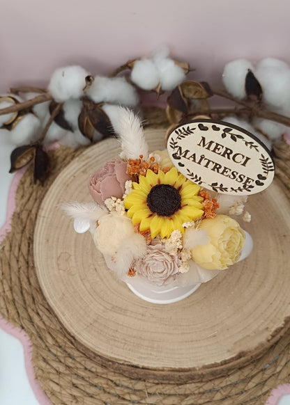 Bouquet parfumé "arrosoir d'été"