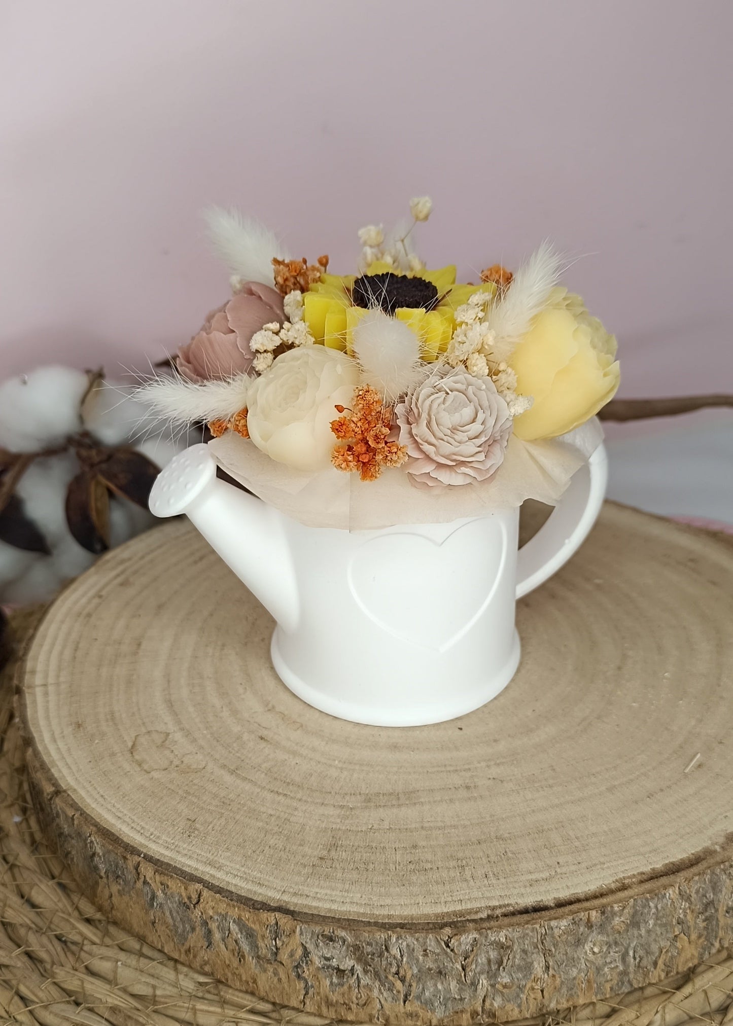 Bouquet parfumé "arrosoir d'été"