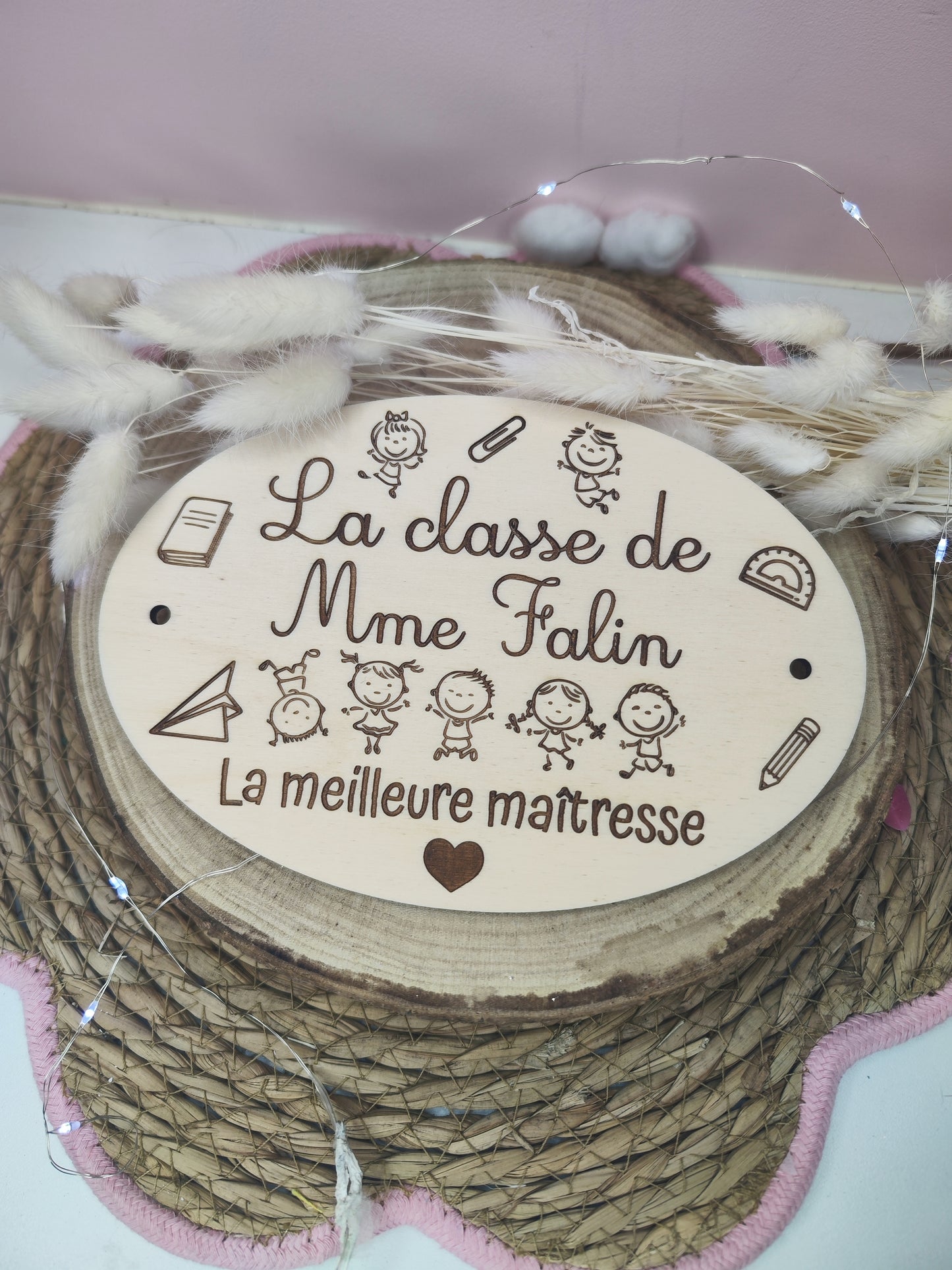 Plaque de porte MAÎTRESSE/ MAÎTRE