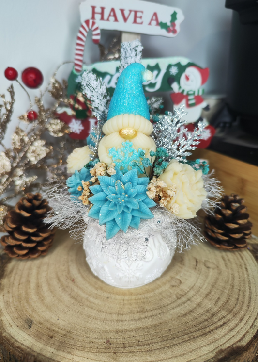 Bouquet parfumé "Gnome de Noël" - parfum au choix