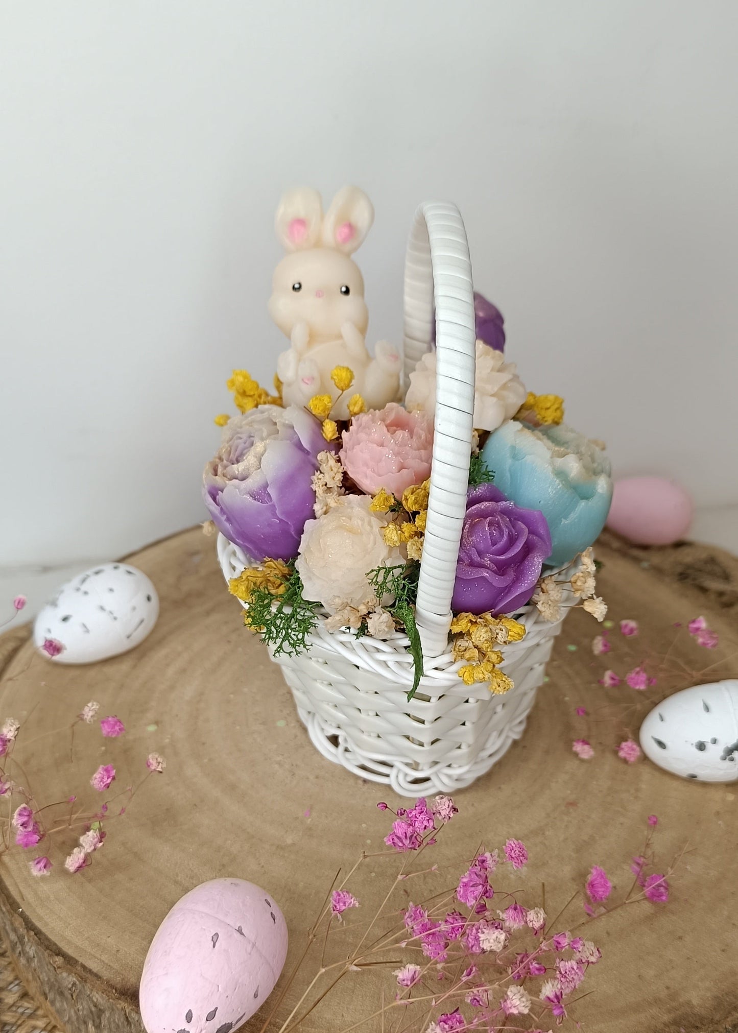 Mini bouquet parfumé "lapinou" - parfum au choix