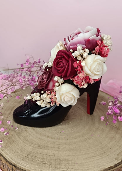 Bouquet parfumé "escarpin"