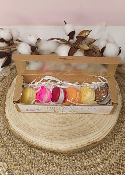 Coffret macarons "les monoï"
