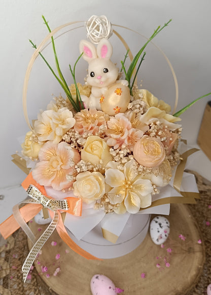 Gros bouquet parfumé "easter bunny" - parfum au choix